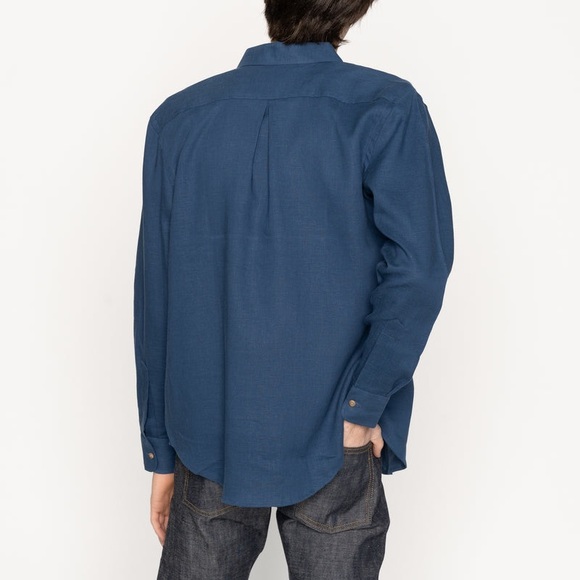 Naked & Famous Easy Shirt - French Linen Fine Canvas - Picture 2 of 8